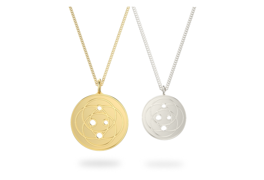 Harmoni Pendant Couple Pack - Stainless/Gold